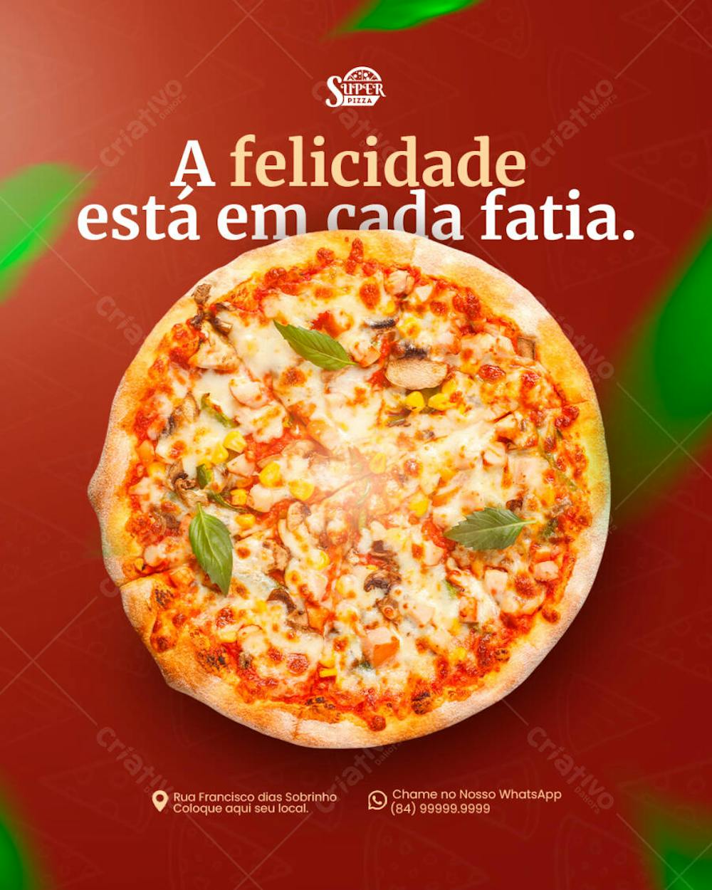 Pizzaria Psd Editável