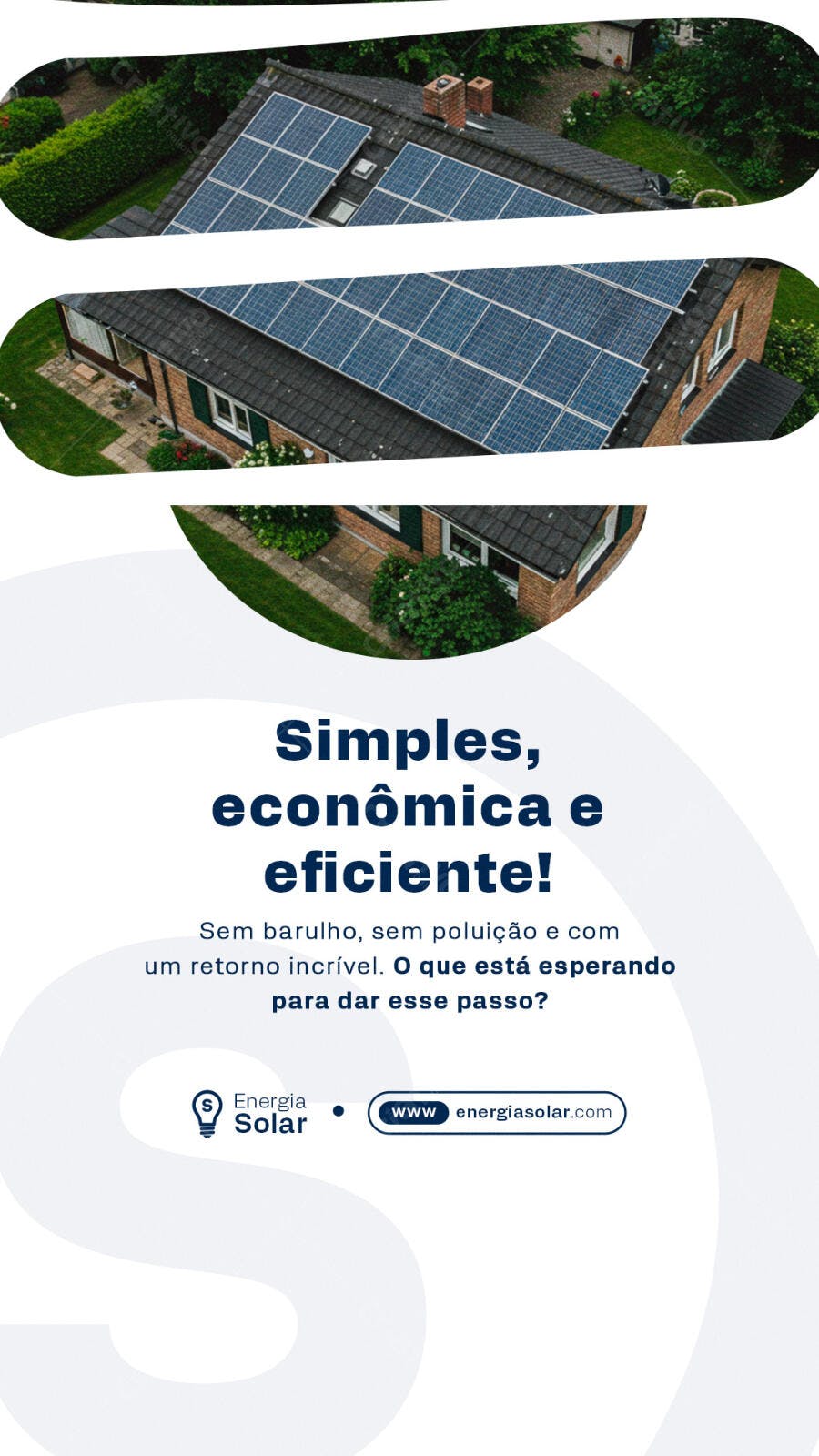 Flyer Energia Solar PSD Editável