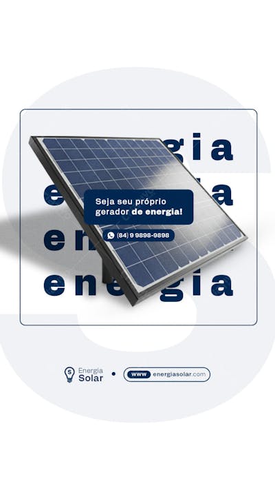 ENERGIA SOLAR FLYER STORY EDITAVEL