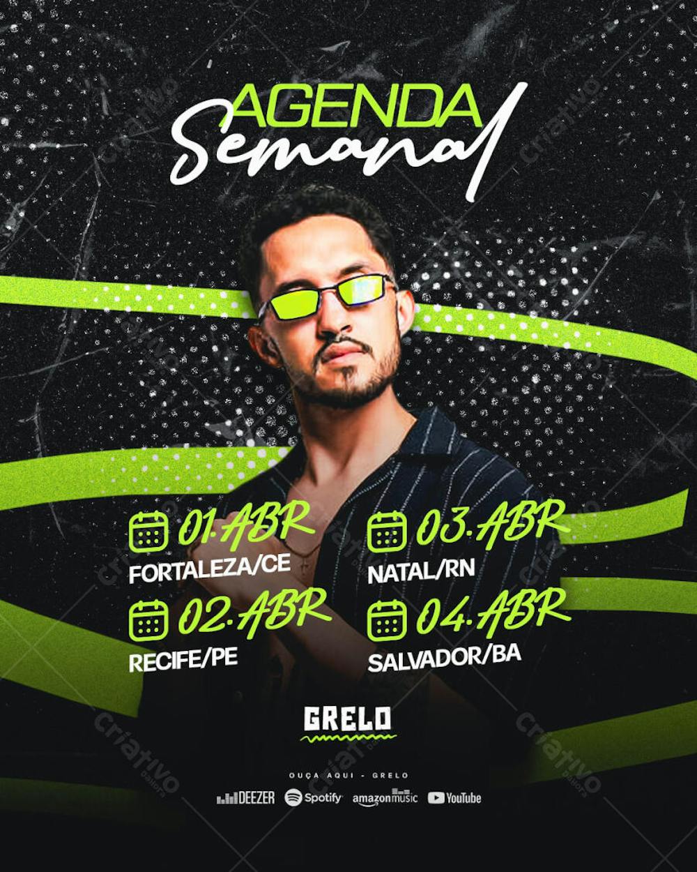 AGENDA SEMANAL - CANTOR GRELO