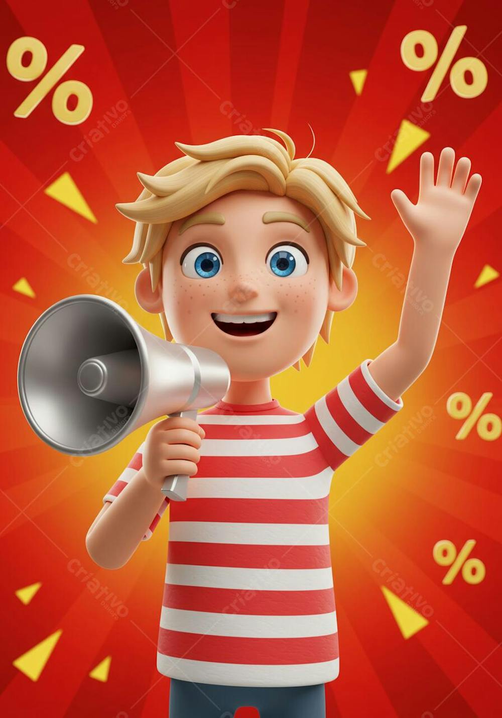 Imagens | Personagem 3D Consumidora