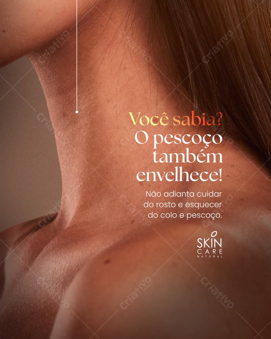 Post para Skincare PSD Editável