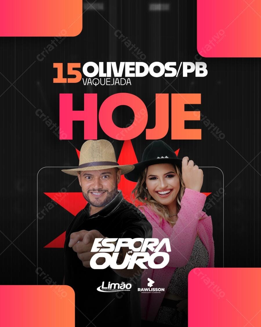Flyer Vaquejada PSD Editável