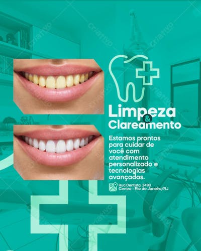 psd de odontologia dentista