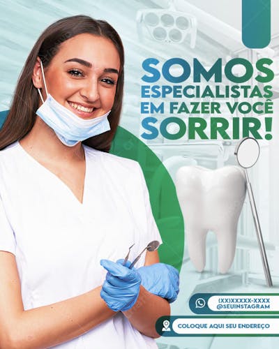psd de odontologia dentista
