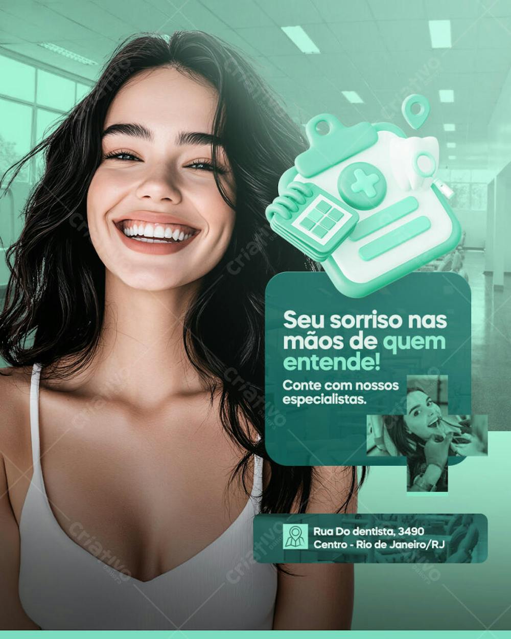 psd de odontologia dentista