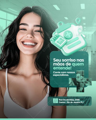 psd de odontologia dentista