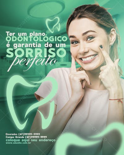 psd de odontologia dentista