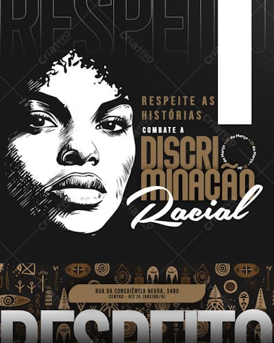 Dia Internacional Contra a Discriminação Racial 21 de março
