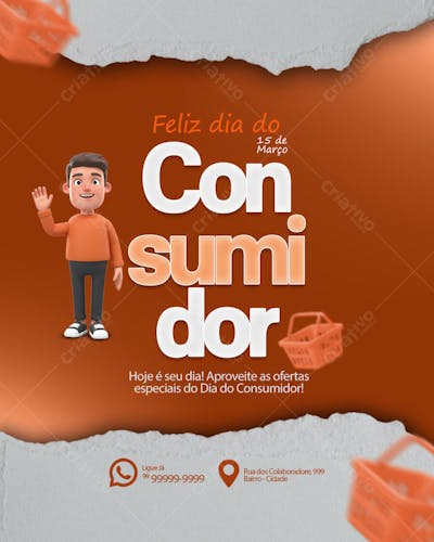 FELIZ DIA DO CONSUMIDOR DIA 15 DE MARÇO 04 ST