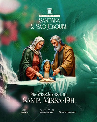 Santa Ana e São Joaquim
