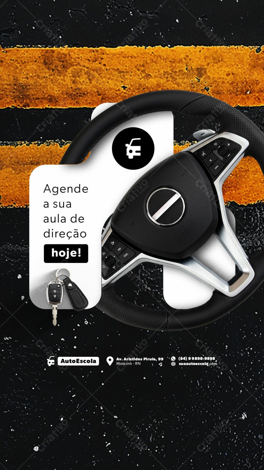 Story para Autoescola PSD Editável