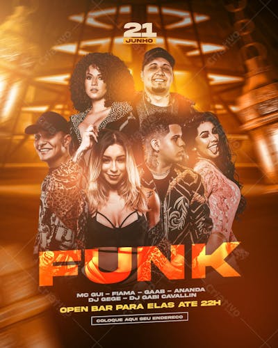 flyer de show cantores 2025