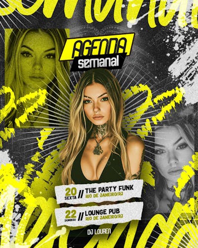 FLYER DE SHOWS E AGENDAS CANTORES E CANTORAS 2025