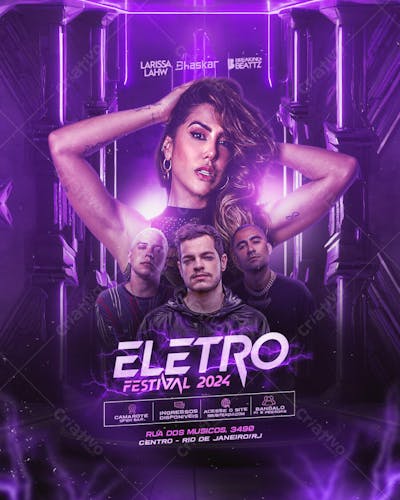 FLYER DE SHOWS E AGENDAS CANTORES E CANTORAS 2025