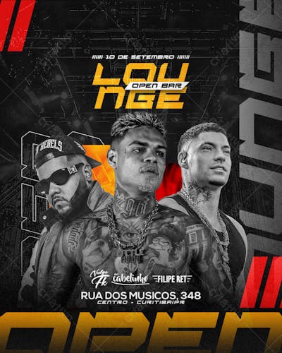 FLYER DE SHOWS E AGENDAS CANTORES E CANTORAS 2025