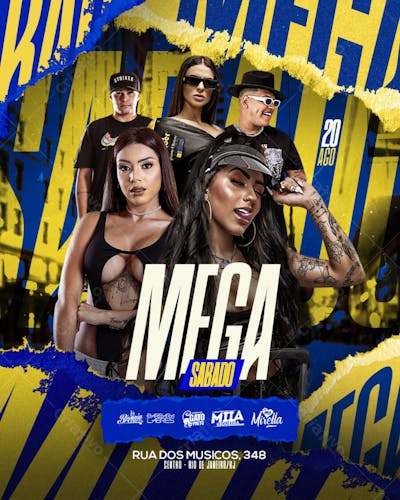 FLYER DE SHOWS E AGENDAS CANTORES E CANTORAS 2025
