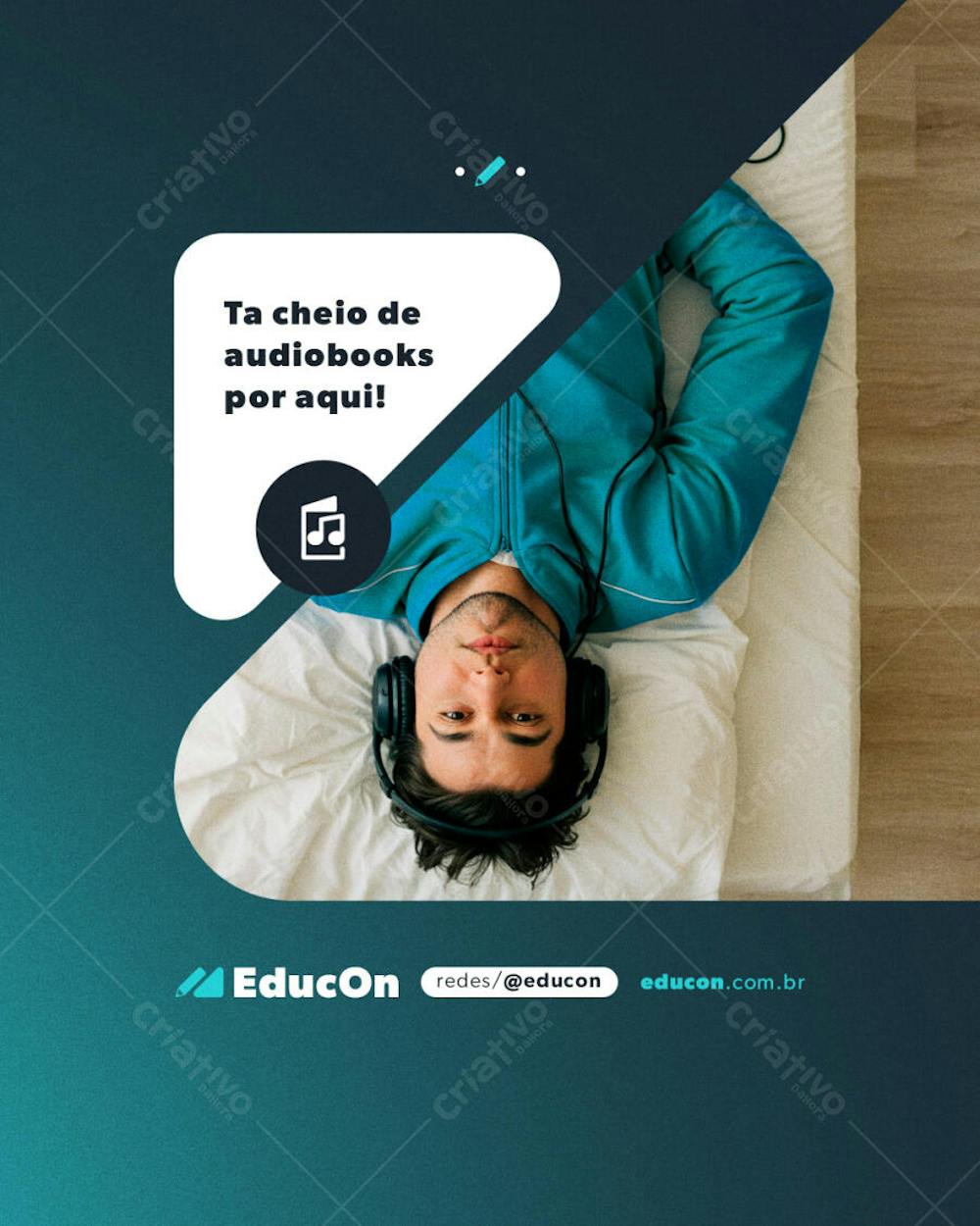 EDUCAÇÃO ONLINE POST FLYER