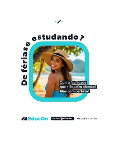 EDUCAÇÃO ONLINE POST FLYER