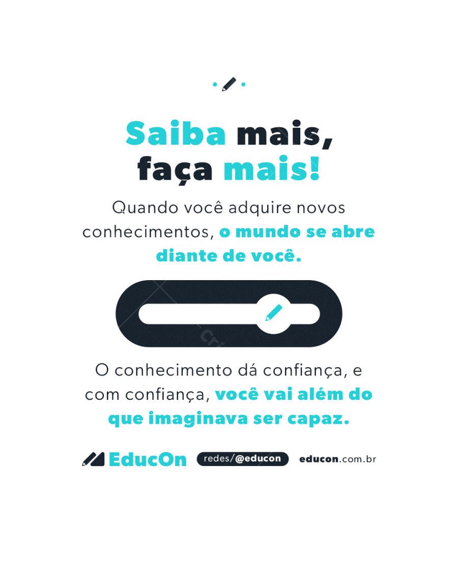 Banner Educacional PSD para Redes Sociais