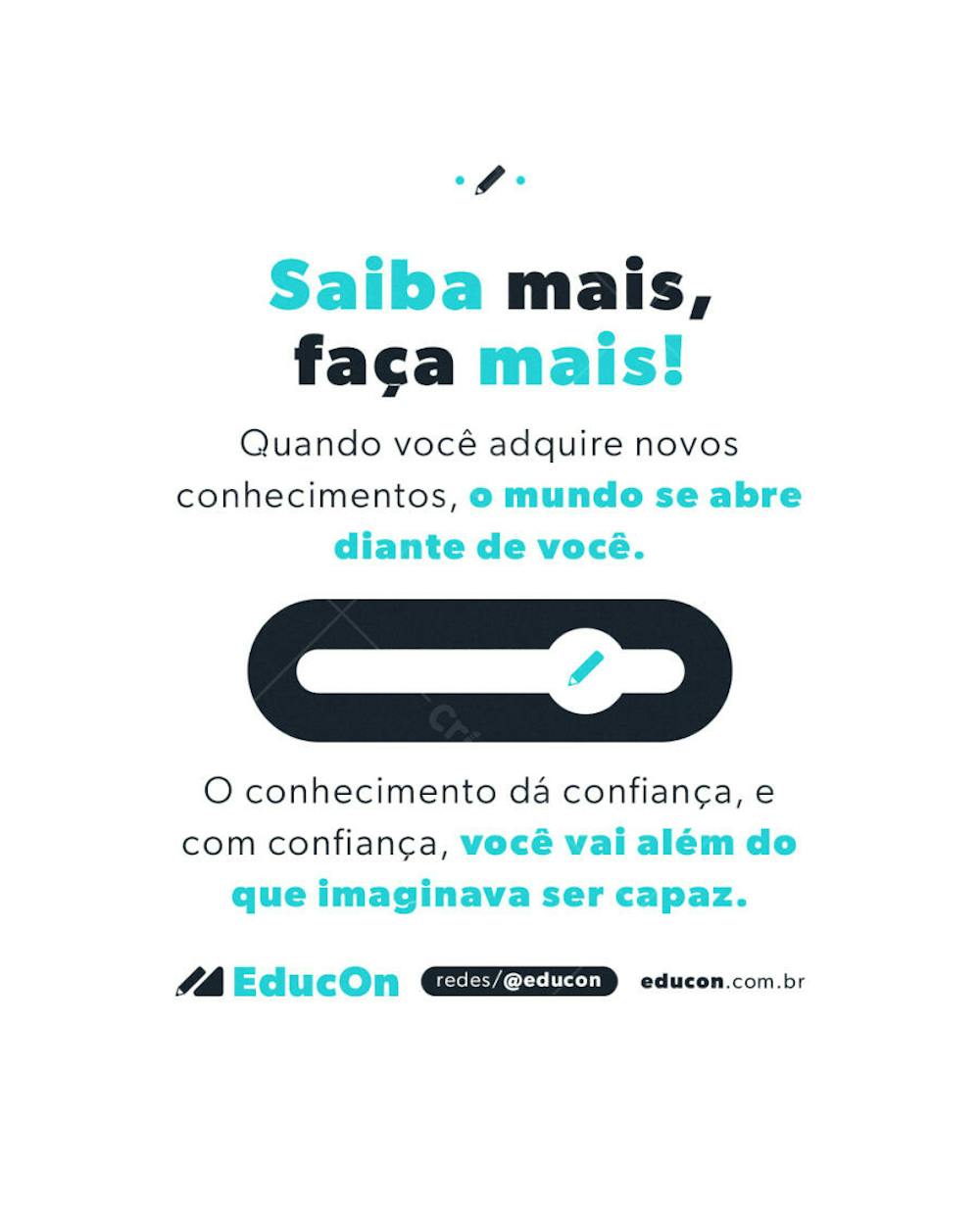 EDUCAÇÃO ONLINE POST FLYER