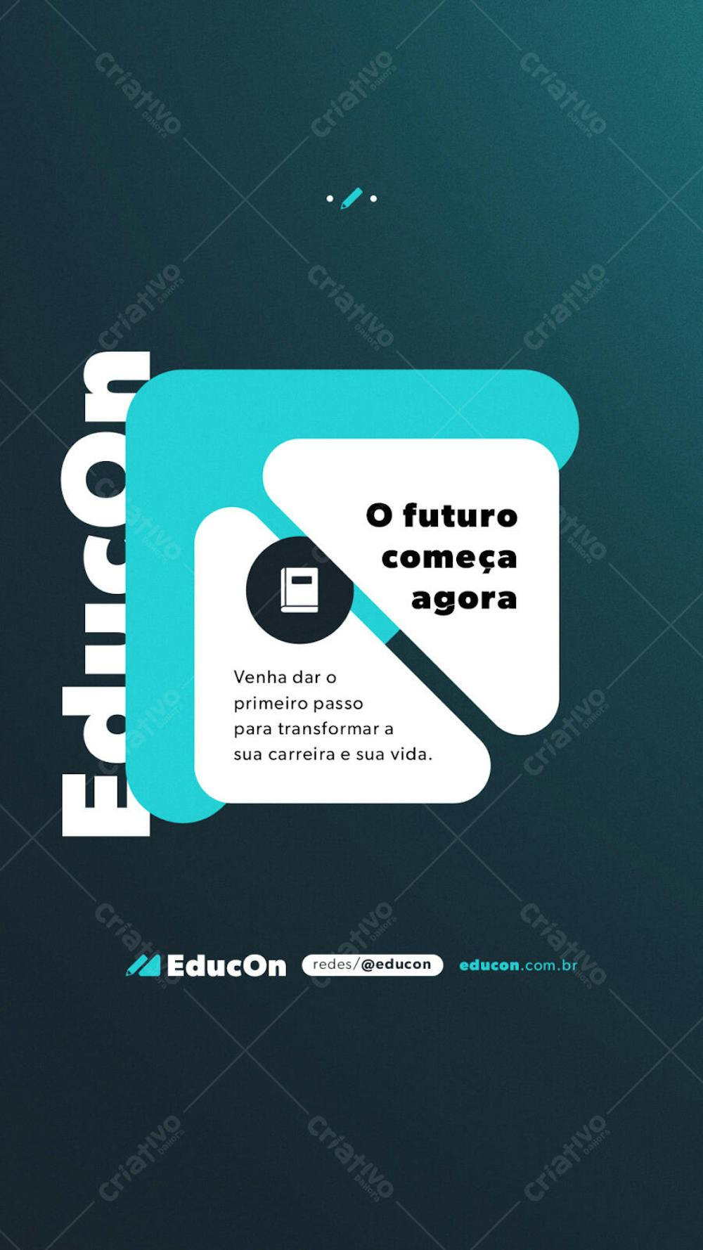EDUCAÇÃO ONLINE STORY FLYER