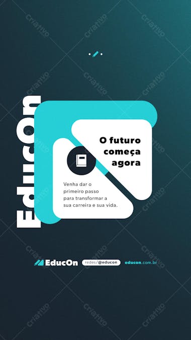 EDUCAÇÃO ONLINE STORY FLYER