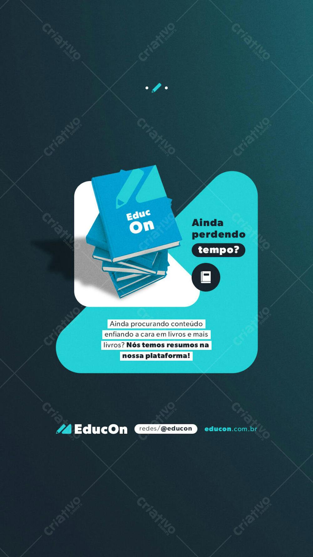 EDUCAÇÃO ONLINE STORY FLYER