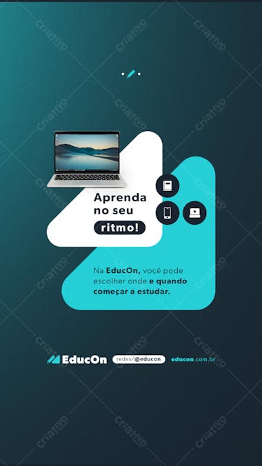 EDUCAÇÃO ONLINE STORY FLYER