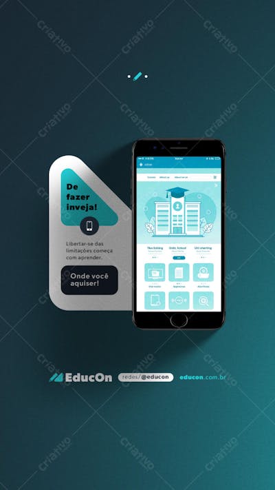 EDUCAÇÃO ONLINE STORY FLYER