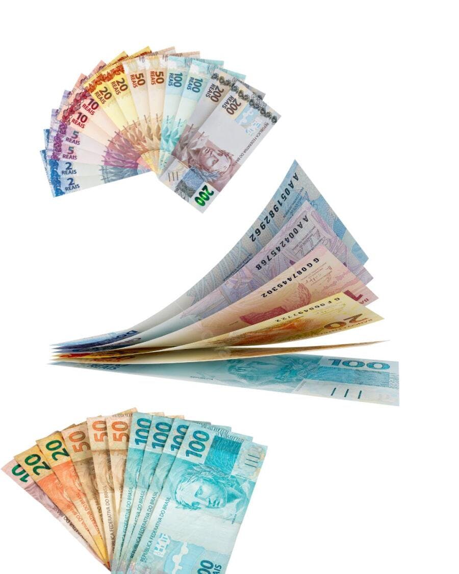 Template de orçamento financeiro colorido Editável no Canva