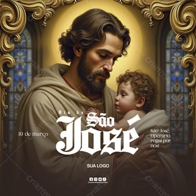 MIDIA SOCIAL - DIA DE SÃO JOSÉ