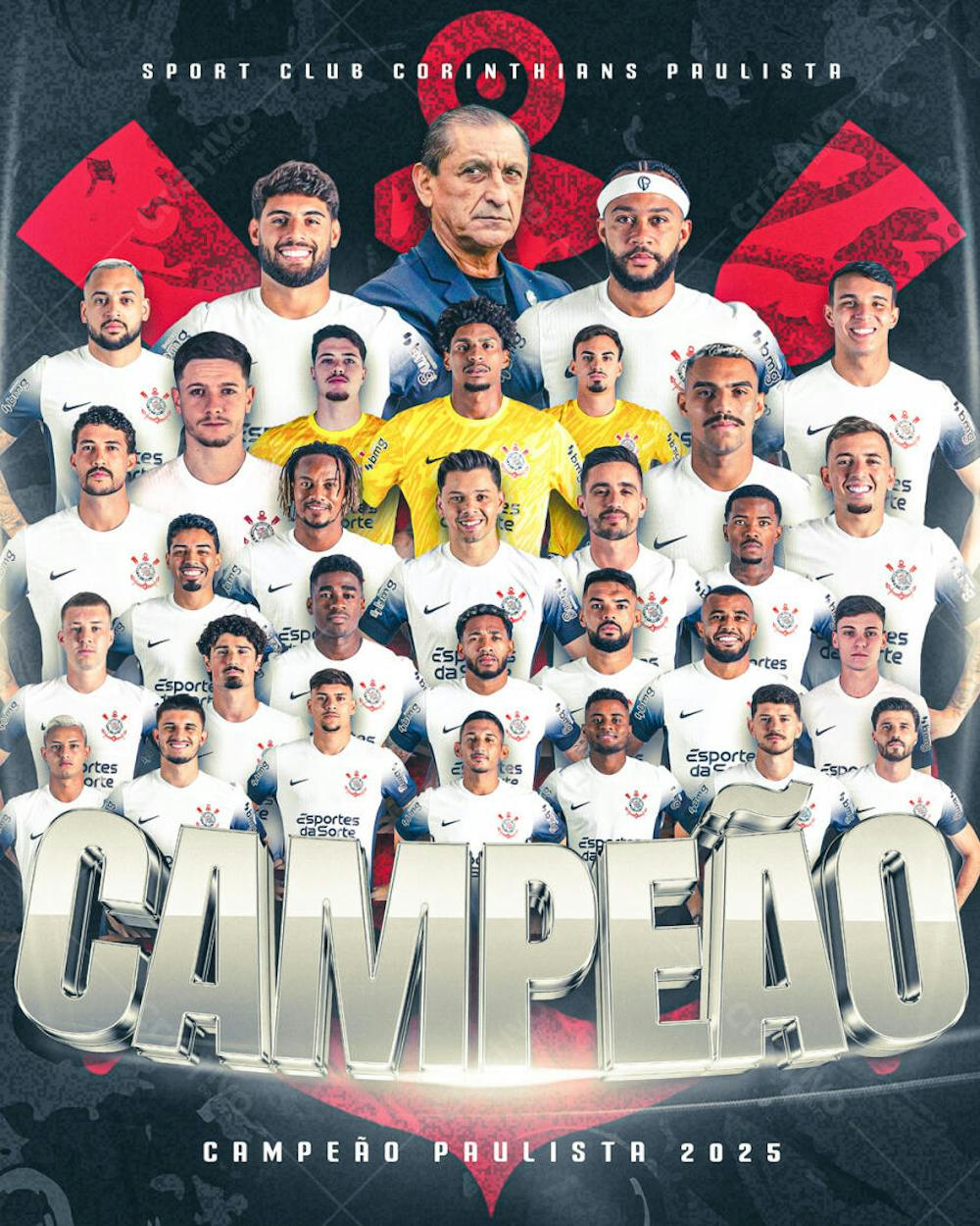 CORINTHIANS CAMPEÃO PAULISTA 2025