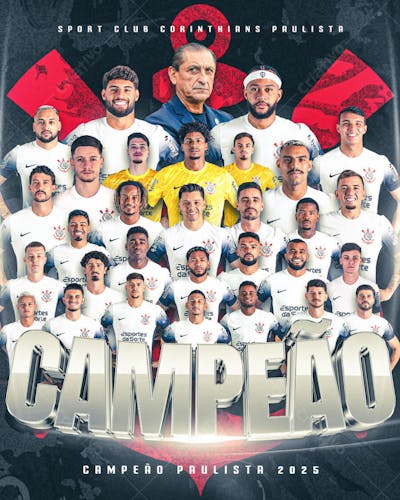 CORINTHIANS CAMPEÃO PAULISTA 2025