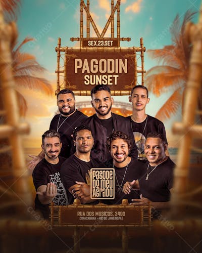 PAGODE SUNSET