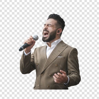 Pastor Gospel Igreja Pastora Culto Mulher Homem Elemento PSD PNG (2)