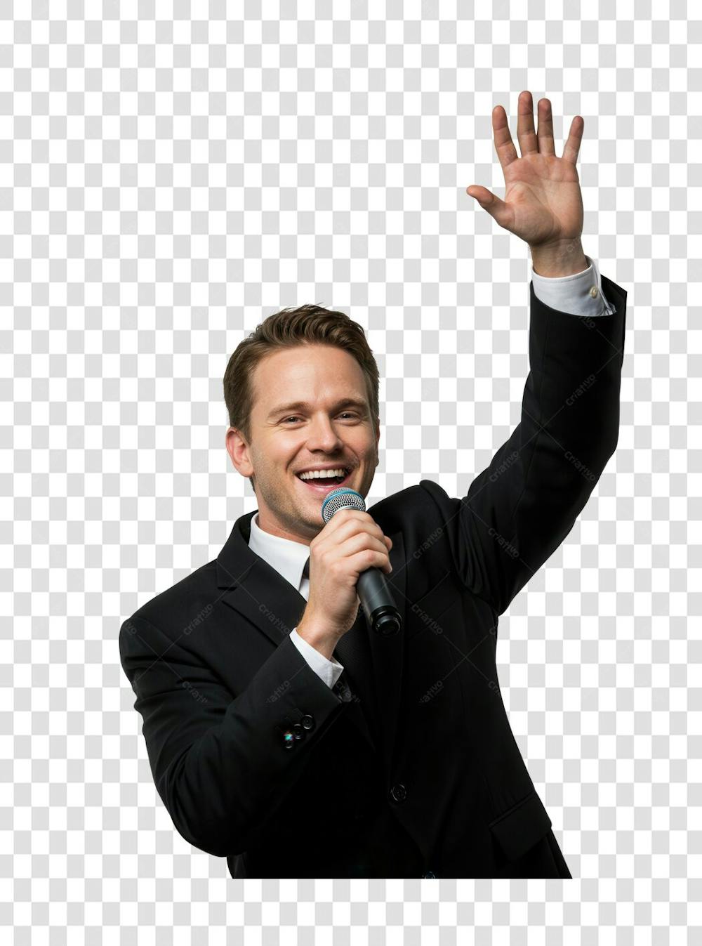 Pastor Gospel Igreja Pastora Culto Mulher Homem Elemento PSD PNG (234)
