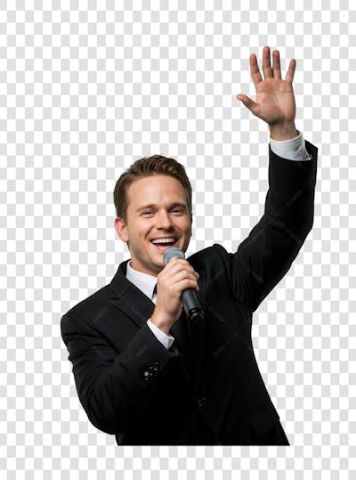 Pastor Gospel Igreja Pastora Culto Mulher Homem Elemento PSD PNG (234)