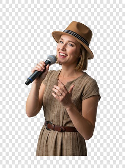 Pastor Gospel Igreja Pastora Culto Mulher Homem Elemento PSD PNG (303)