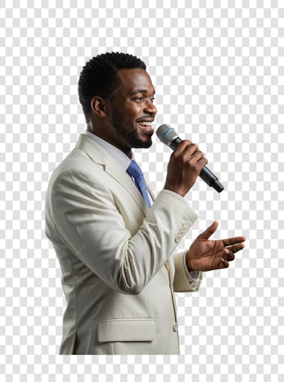 Pastor Gospel Igreja Pastora Culto Mulher Homem Elemento PSD PNG (197)