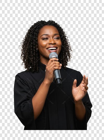 Pastor Gospel Igreja Pastora Culto Mulher Homem Elemento PSD PNG (288)