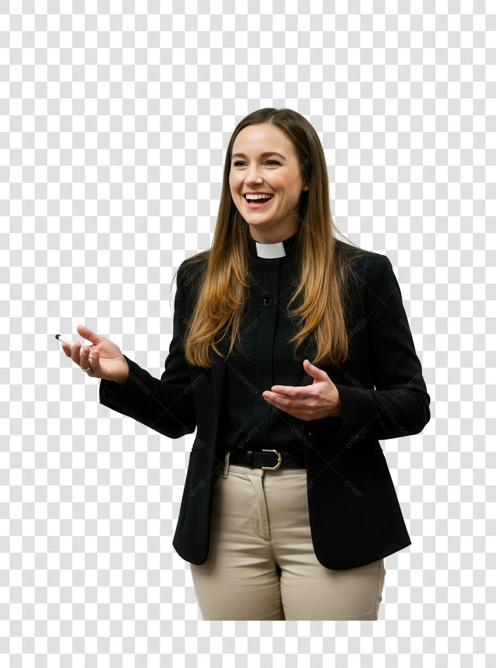 Pastor Gospel Igreja Pastora Culto Mulher Homem Elemento PSD PNG (31)