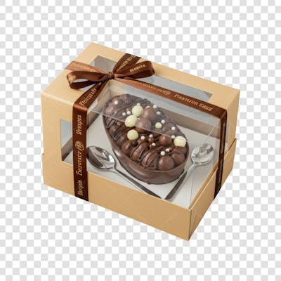 Ovo de Colher Páscoa Chocolate Doce Confeitaria encomenda composição PNG (54)