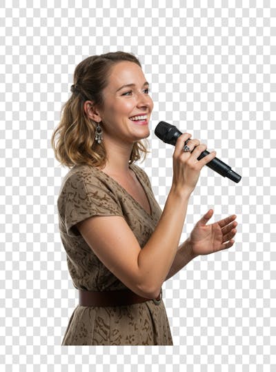 Pastor Gospel Igreja Pastora Culto Mulher Homem Elemento PSD PNG (307)