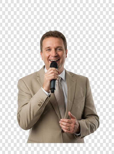Pastor Gospel Igreja Pastora Culto Mulher Homem Elemento PSD PNG (174)
