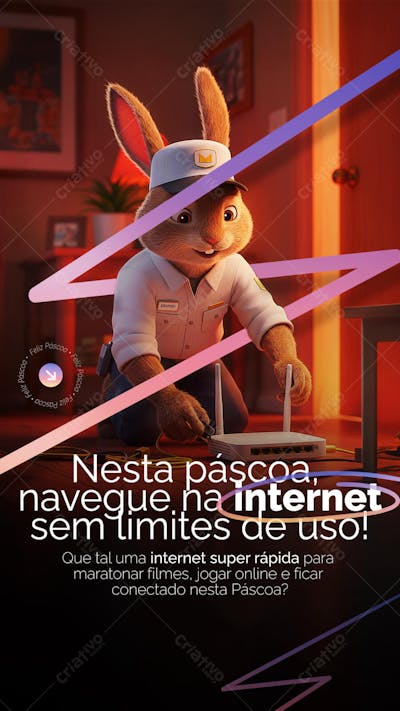 Feliz Páscoa Ofertas loja Eletronicos informática descontos Social Media PSD Editável (14)