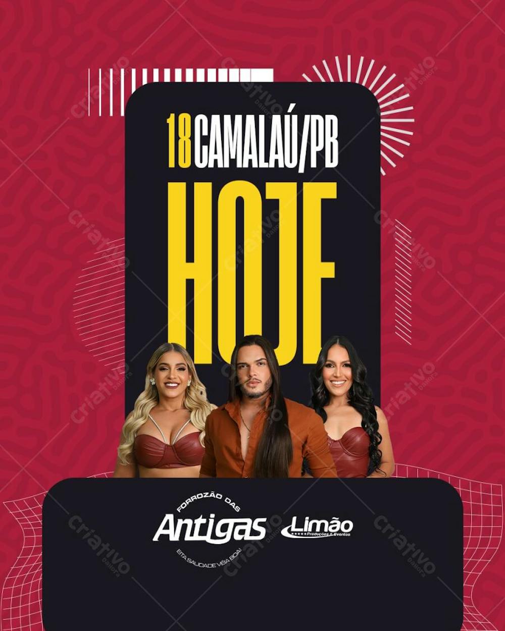 É Hoje 18Mar - Forrozão das Antigas