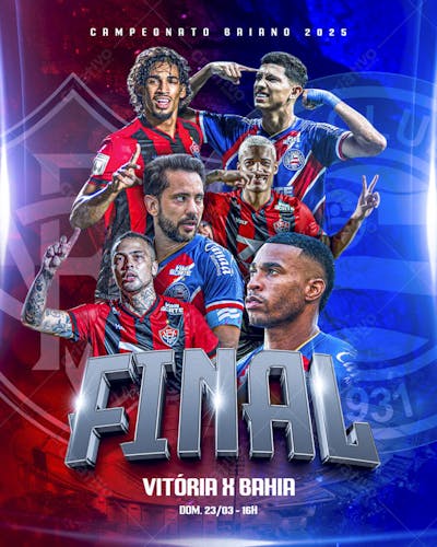 FINAL VITÓRIA VS BAHIA - CAMPEONATO BAIANO