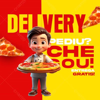 SOCIAL MEDIA PARA DELIVERY MODELO 04