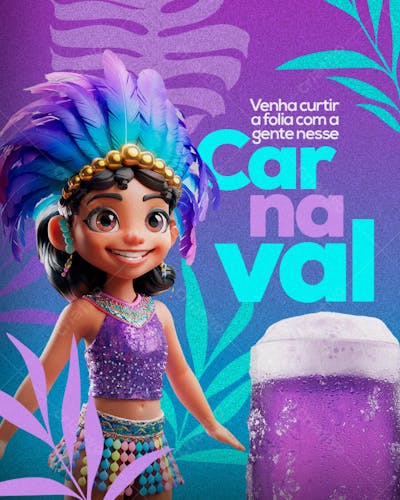 ARTE COMEMORATIVA PARA CARNAVAL 02